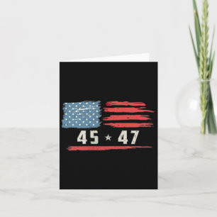 Funny Qr President Trump Dance Code 2 Side Card
