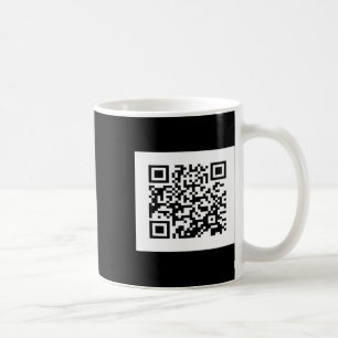 Funny Qr President Trump Dance Code 6  Coffee Mug