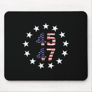 Funny Qr President Trump Dance Code  Mouse Mat