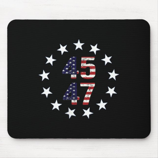 Funny Qr President Trump Dance Code  Mouse Mat (Front)