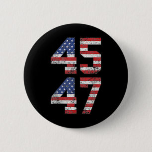 Funny Qr President Trump Dance Code (on Back) 1  6 Cm Round Badge