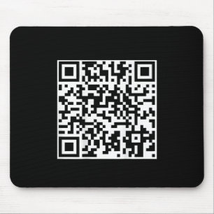 Funny Qr President Trump Dance Code (on Back) Mouse Mat
