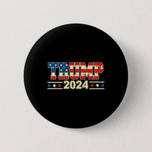 Funny Qr President Trump Dance Code (on Byck) 2  6 Cm Round Badge