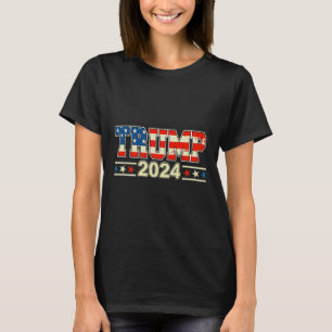Funny Qr President Trump Dance Code (on Byck) 2 T-Shirt