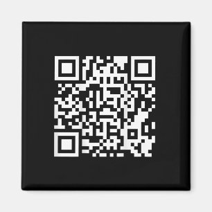 Funny Qr President Trump Dance Code (on Byck) 5  Magnet