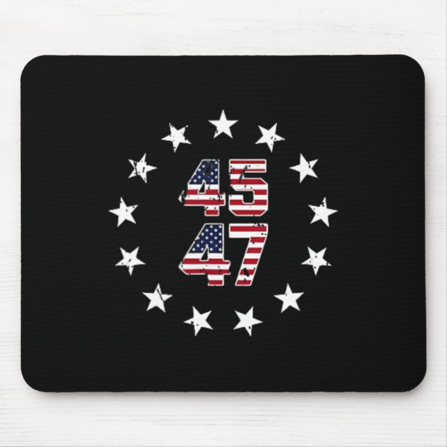 Funny Qr President Trump Dance Code (on Byck) 7  Mouse Mat (Front)