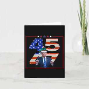 Funny Qr President Trump Dance Code (on Byck) 8  Card