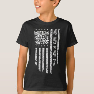 Funny Qr President Trump Dance Code T-Shirt