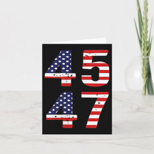 Funny Qr President Trump Dance Code Trump 45_47 Card