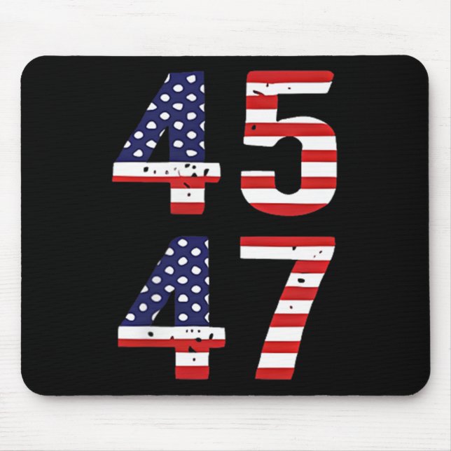 Funny Qr President Trump Dance Scan Me Code (on Mouse Mat (Front)