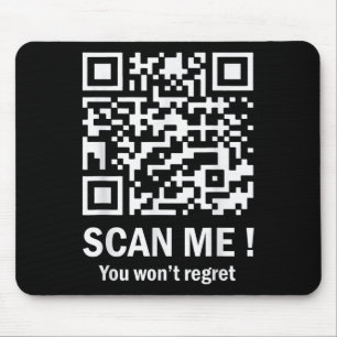 Funny Qr Scan Me President Trump 45_47 Trump Mouse Mat