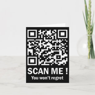 Funny Qr Scan Me Trump 4547 Tee Trump Dancing Code Card