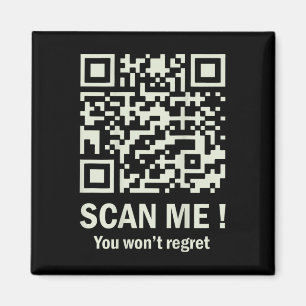 Funny Qr Scan Me Trump 45_47 Tee Trump Dancing Cod Magnet