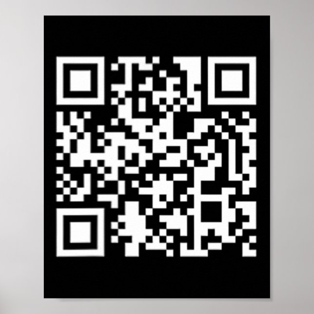 Funny Qr Trump 47 Inauguration Day 2025 Dance Code Poster (Front)