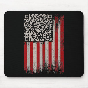 Funny Qr Trump Dancing Dance Code Mouse Mat