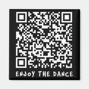 Funny Qr Trump Dancing Interactive Code _1  Magnet