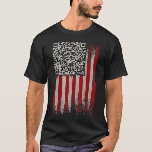 Funny Qr Trumps Dancing Dance Code T-Shirt