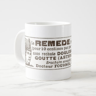 Funny Quack Doctor Cure All Apache Remedy Ad Large Coffee Mug