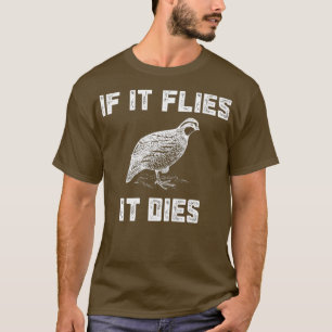 Funny Quail Hunting Bobtail Hunter Gift Idea T-Shirt