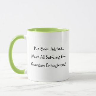 Funny "Quantum Entanglement" Coffee  Mug