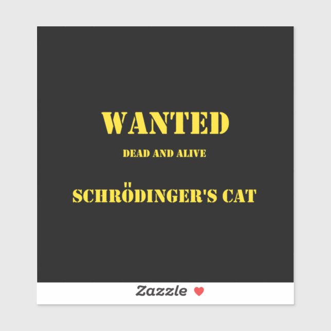 Funny Quantum Joke: Schrödinger’s Cat on the Loose (Sheet)