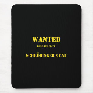 Funny Quantum Joke: Schrödinger’s Cat on the Loose Mouse Mat