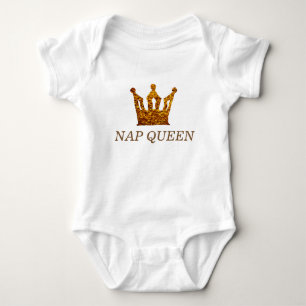 Funny Queen Baby Jersey Bodysuit