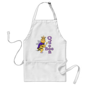 Funny Queen Bee Standard Apron