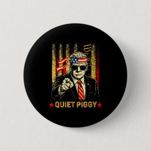 Funny Quiet Ggy  6 Cm Round Badge
