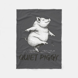 Funny Quiet Ggy, Ggy Quote, Ggy Expression, Glet A Fleece Blanket