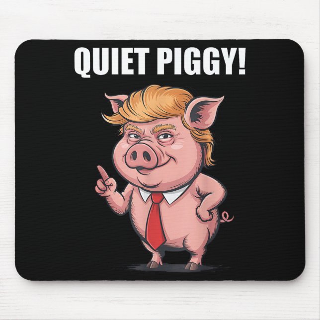Funny Quiet Ggy  Mouse Mat (Front)