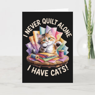 Funny Quilting Art For Men Women Quilt Lover Sewin Card