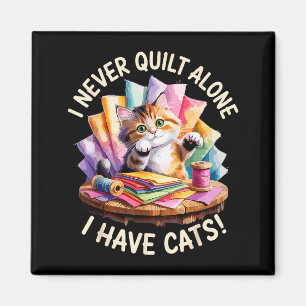 Funny Quilting Art For Men Women Quilt Lover Sewin Magnet