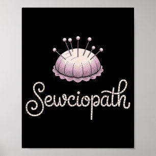 Funny Quilting Design For Men Women Sewing Sew Qui Poster