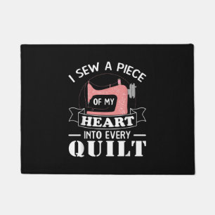 Funny Quilting Quilters Gifts Doormat