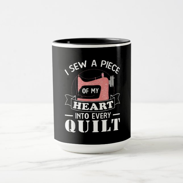 Funny Quilting Quilters Gifts Mug (Center)