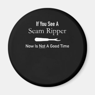 Funny Quilting Seamstress Gift Idea Quilting Magnet