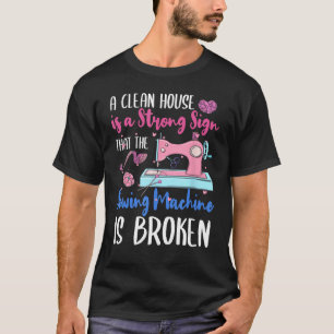 Funny Quilting Seamstress Sewing Themed T-Shirt