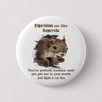 Funny Quit Smoking Motivational Quote Squirrel