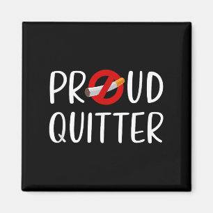 Funny Quitting Smoking Quote Magnet