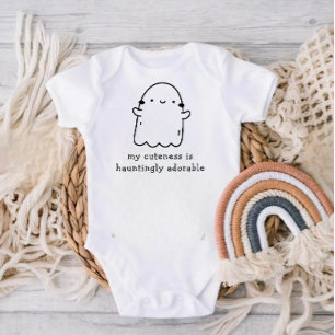 Funny Quote About Boo Lover Black Text Baby Bodysu Bodysuit