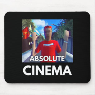 Funny Quote Absolute Cinema Meme Brother Hai's Pho Mouse Mat