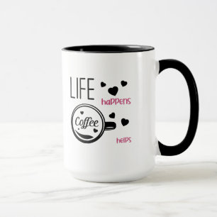 Funny quote coffe addict mum birthday mothers day mug
