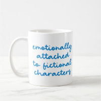 Funny Quote for Book Lovers Blue Script