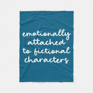Funny Quote For Book Lovers Modern Script  Fleece Blanket