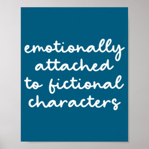 Funny Quote For Book Lovers Modern Script  Poster