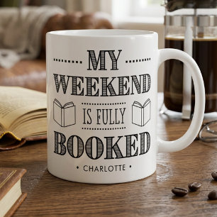 Funny Quote For Book Lovers Personalised Coffee Mug