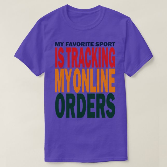 Funny Quote For Shopping Addict  T-Shirt (Design Front)