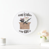 Funny quote Home is where your cat is