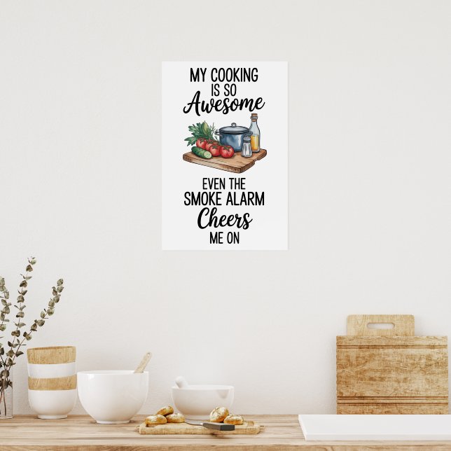 Funny Quote Kitchen Poster (Kitchen)